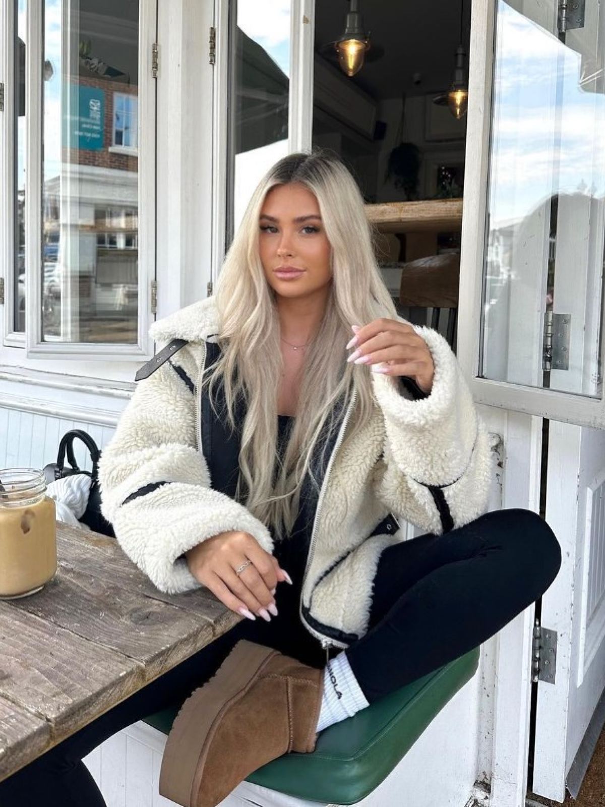 Amelie - Plüschjacke