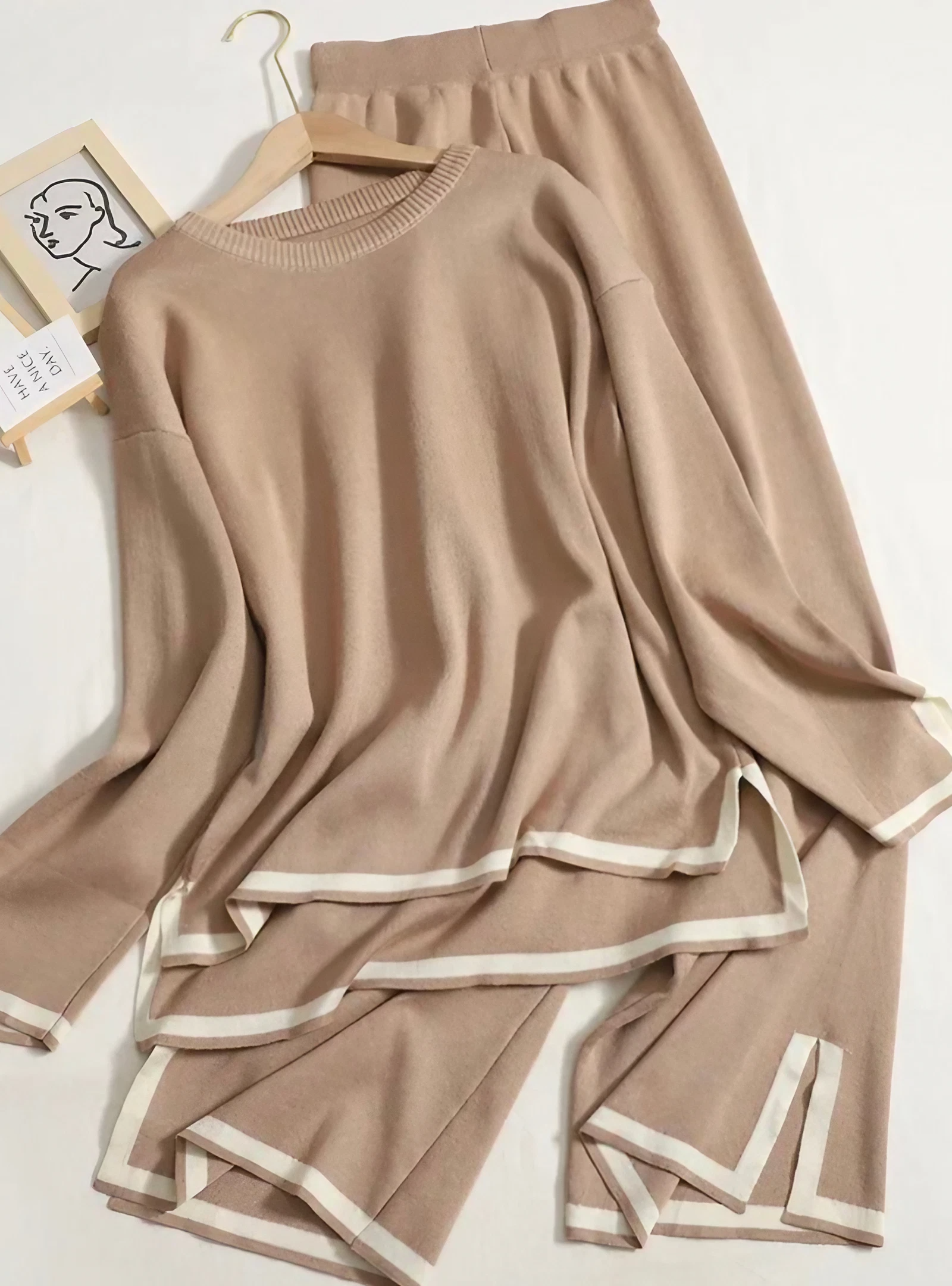 Leah™ – Strick-Lounge-Set für Damen