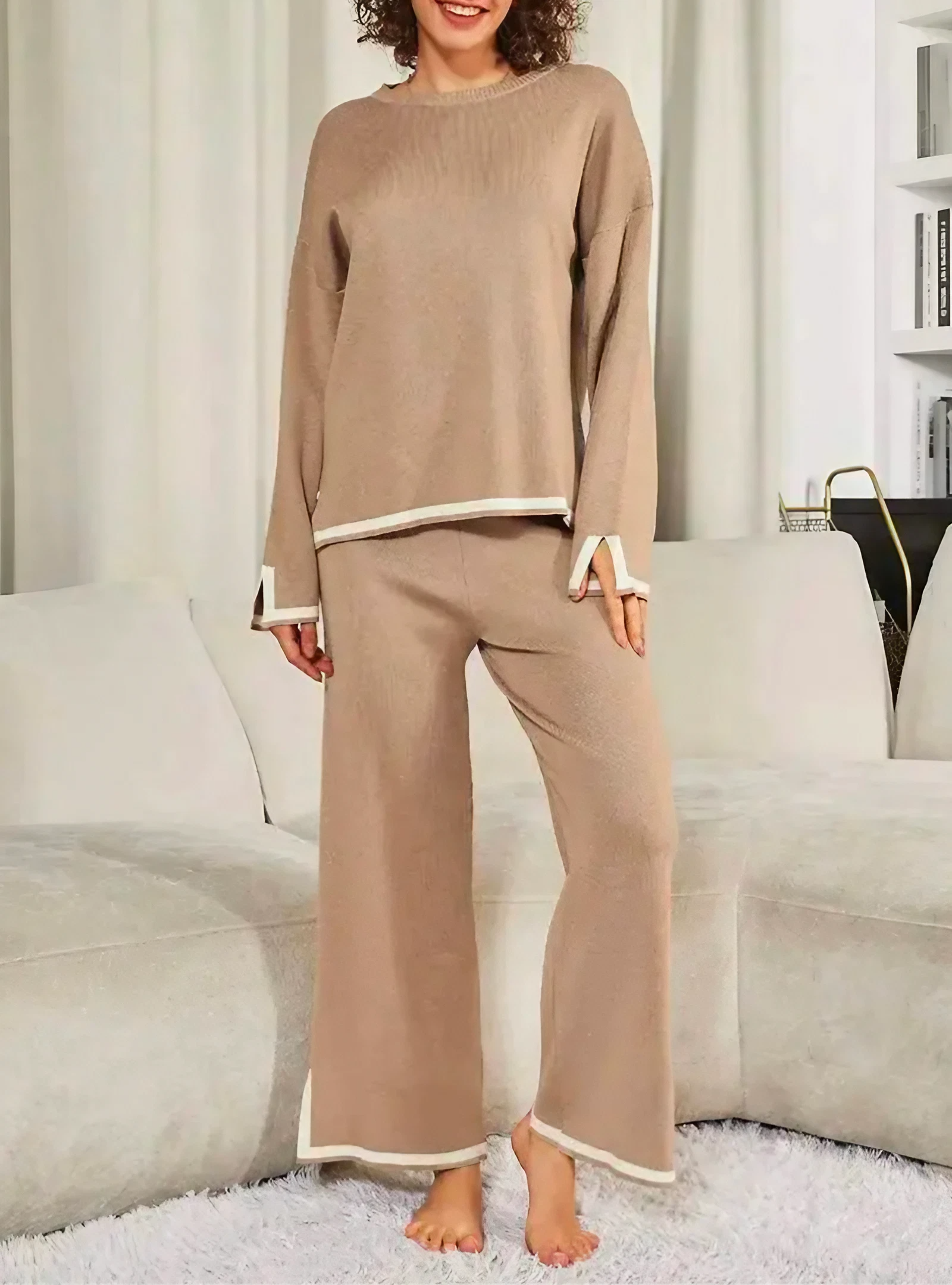 Leah™ – Strick-Lounge-Set für Damen