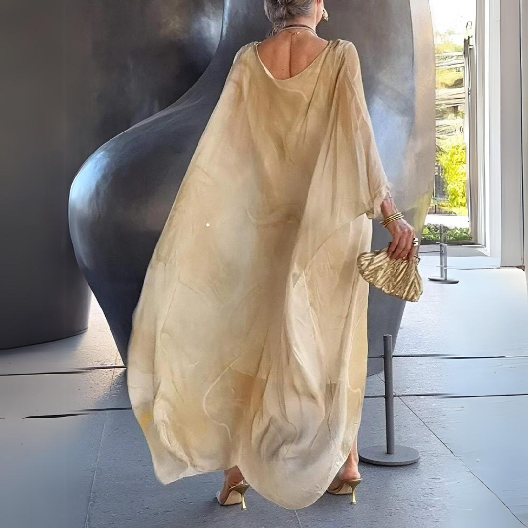 Giulia™ - Elegantes Seiden Chiffon Kleid