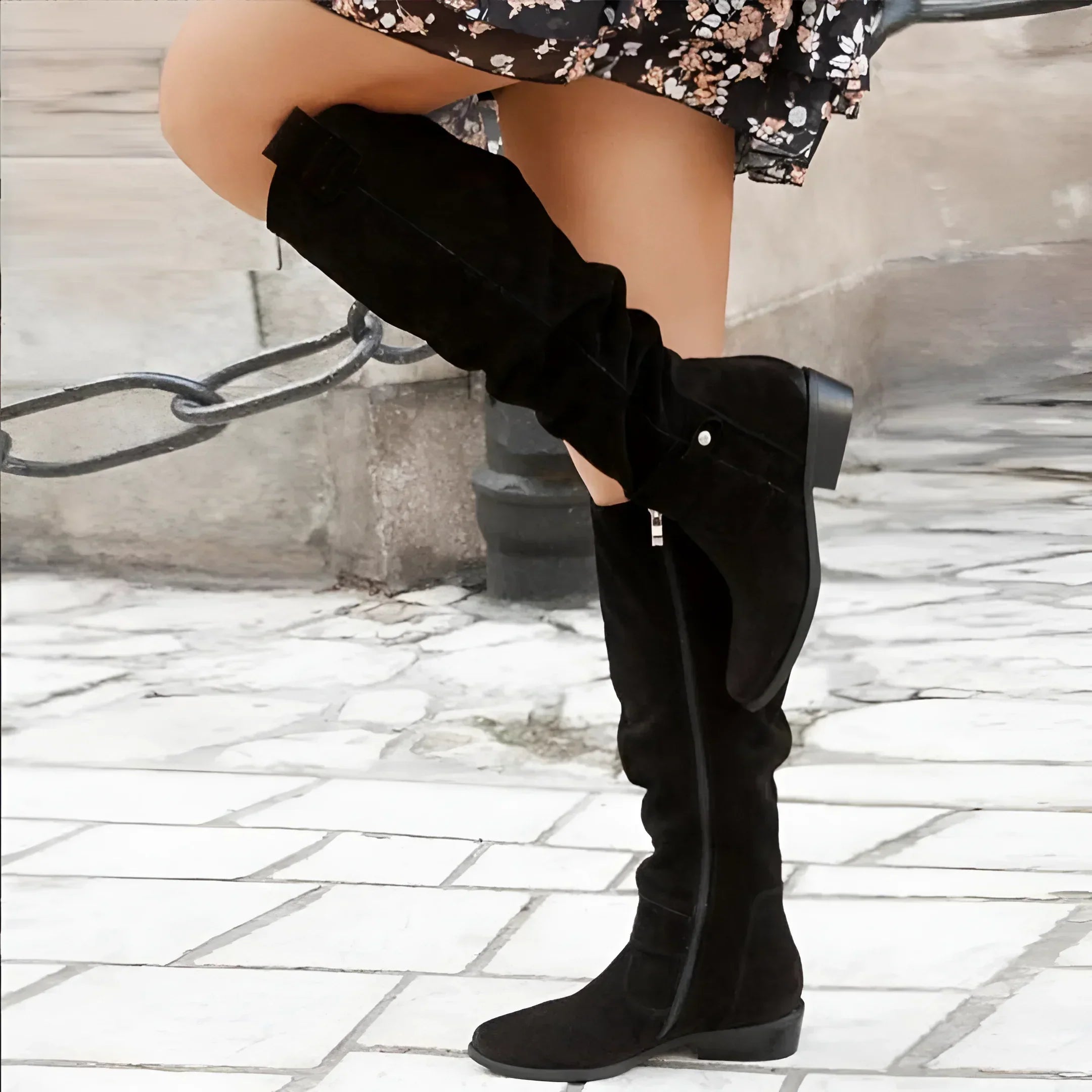 Mayaa - Premium Leder Damenstiefel
