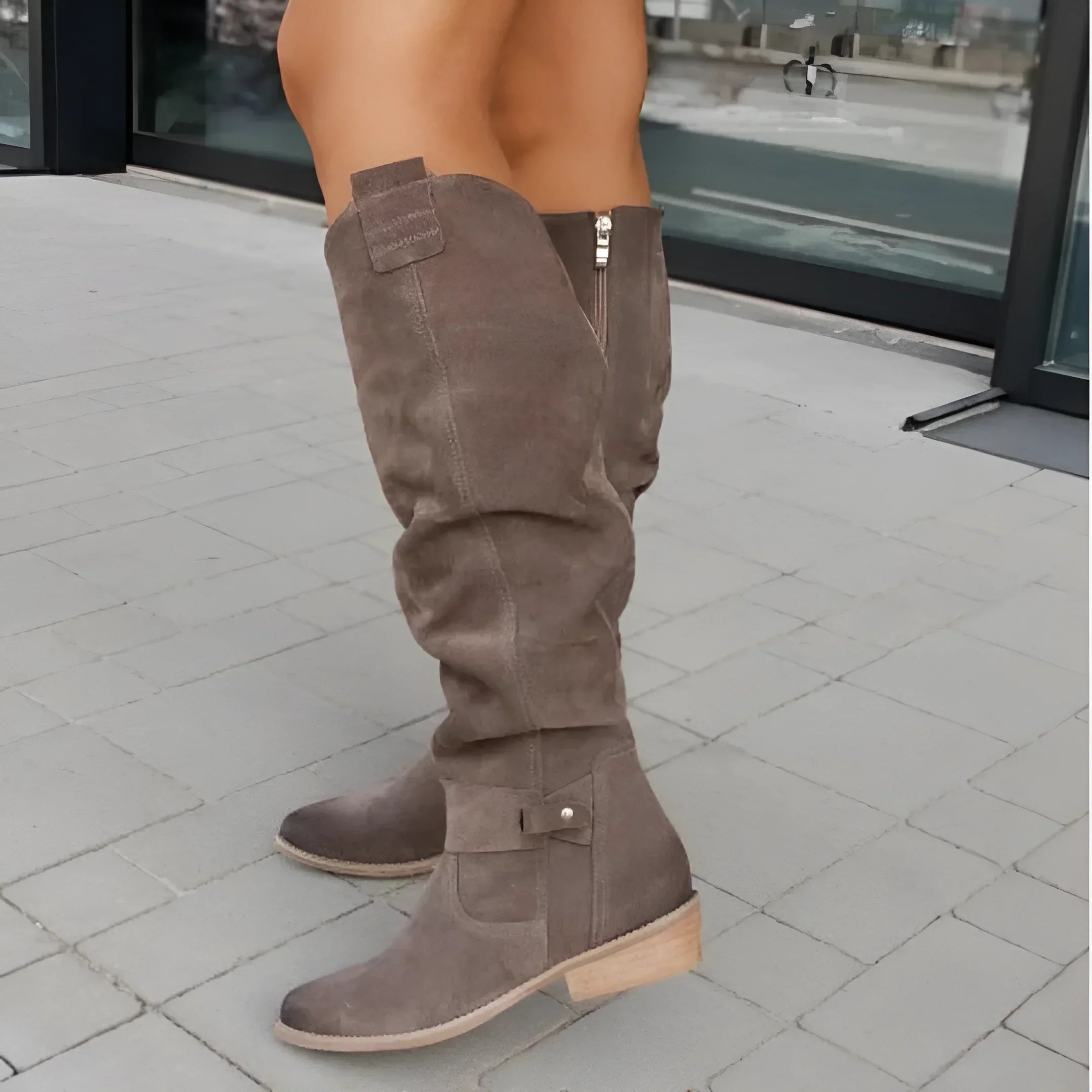 Mayaa - Premium Leder Damenstiefel