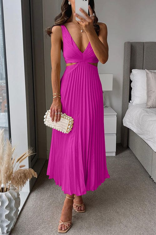 Kesley™ - Kleid mit Plissiertem Kragen
