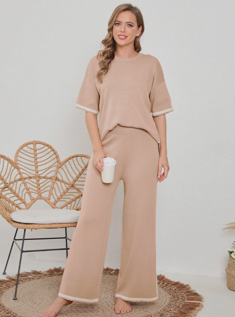 Leah™ – Strick-Lounge-Set für Damen