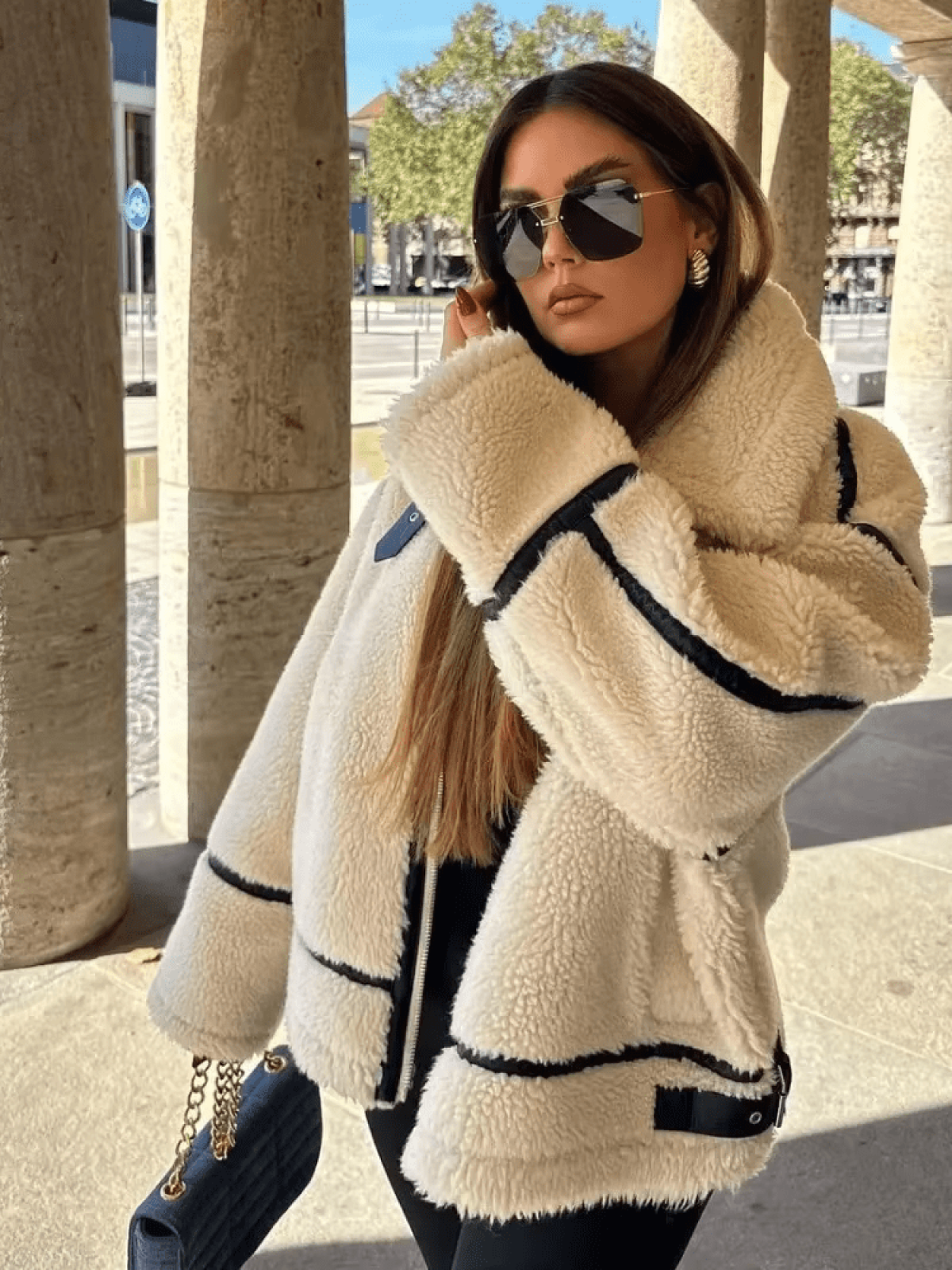 Amelie - Plüschjacke