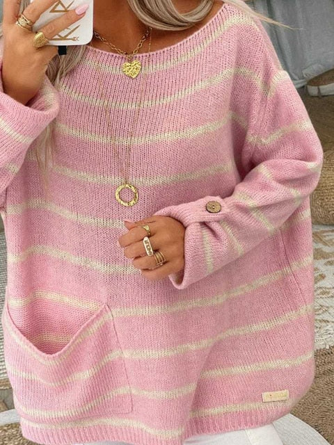 Leonies ™ - schicker gestreifter Pullover