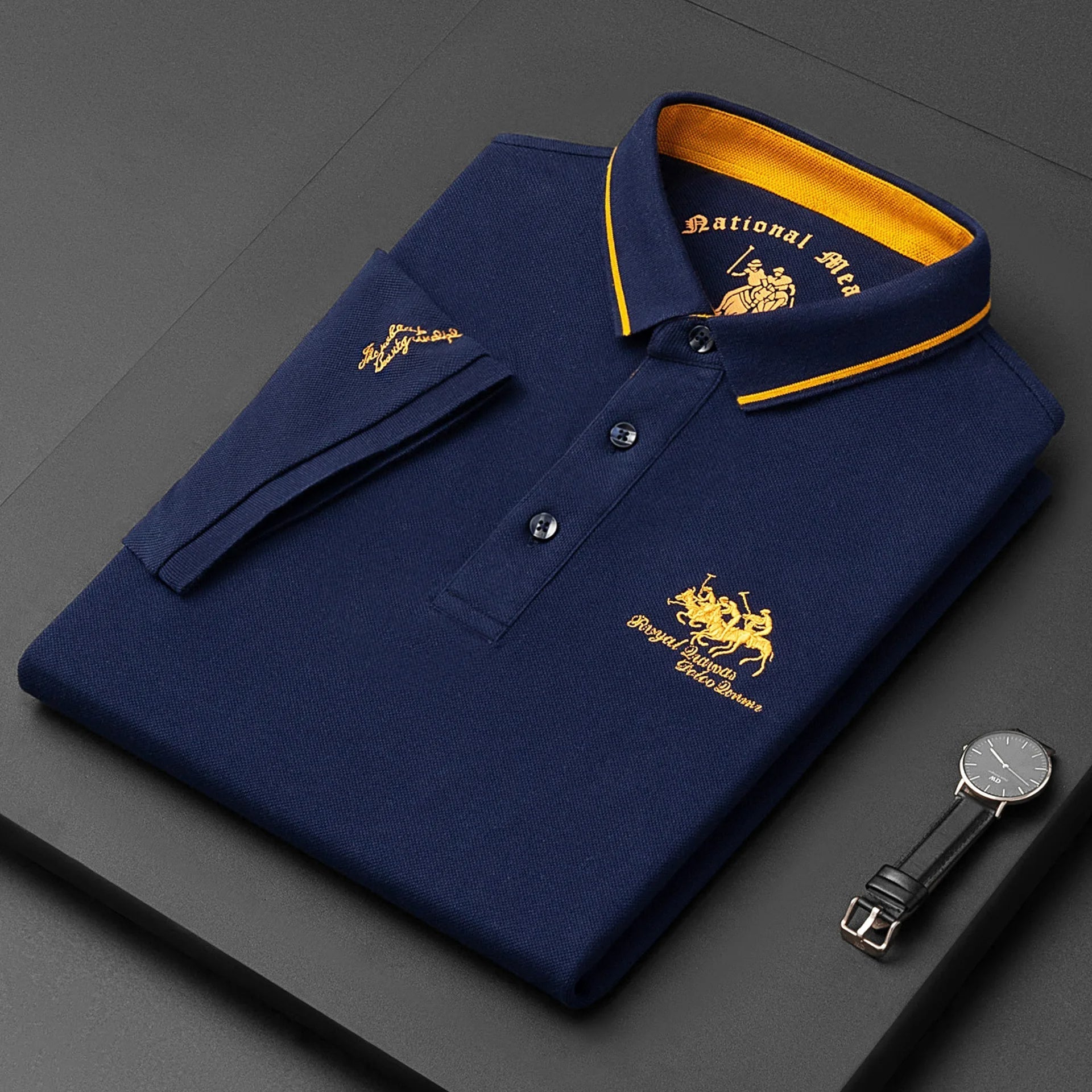 Santoni™ Elegantes Polo für Herren