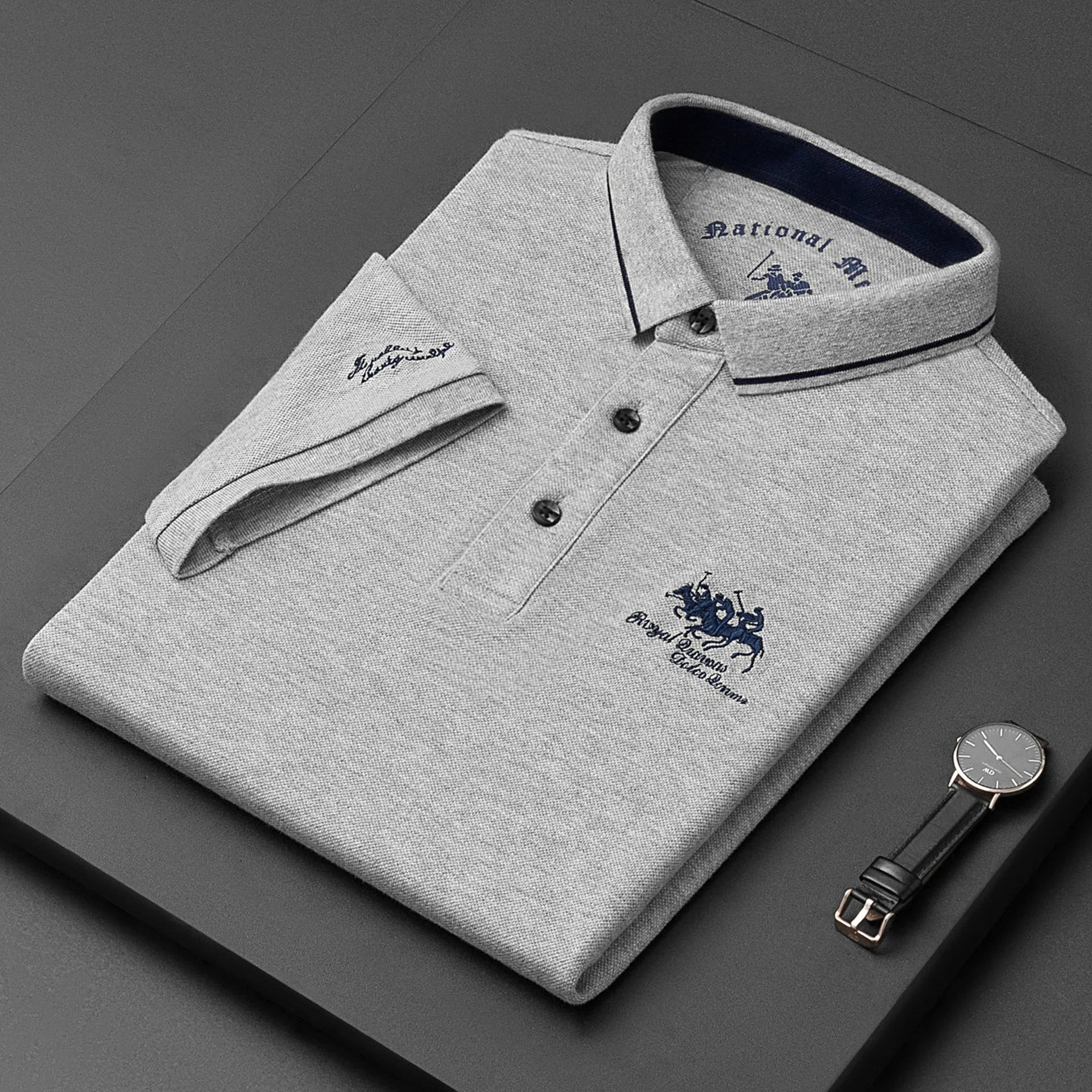 Santoni™ Elegantes Polo für Herren