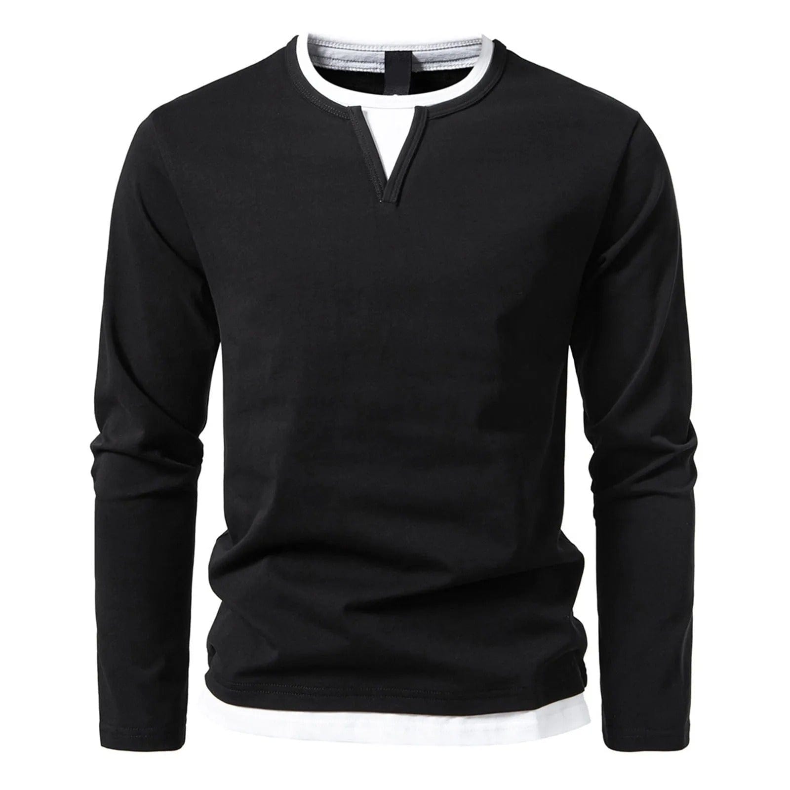 Hem Sworth™ - Kent Henley mit langen Ärmeln
