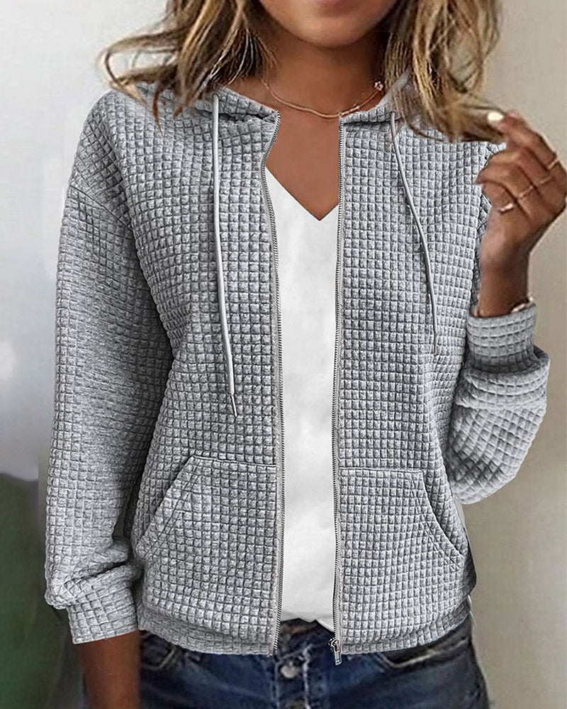 Priya™ Lässiger Cardigan mit Taschen