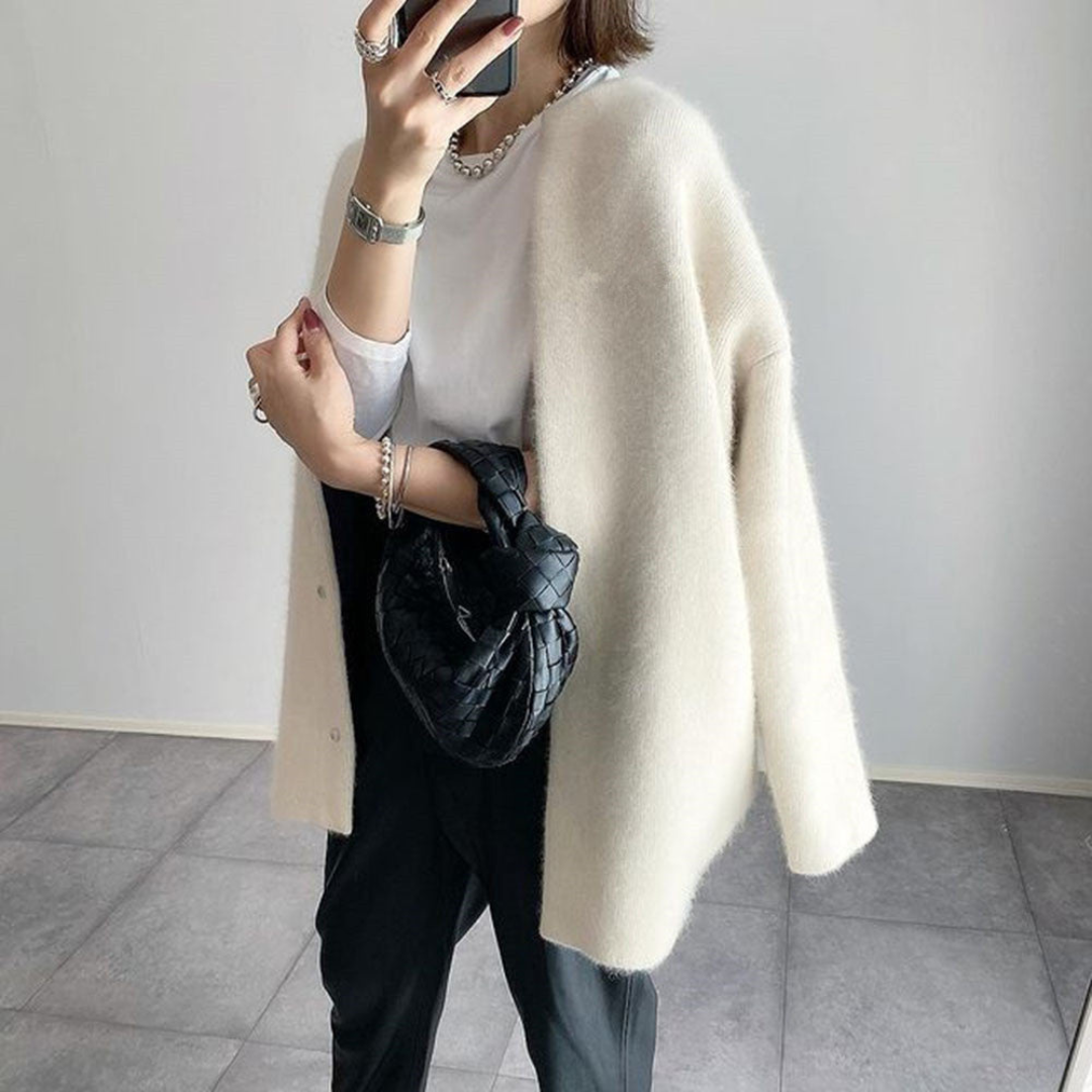 Sandrine™ – Strickjacke mit Natur und Weichheit
