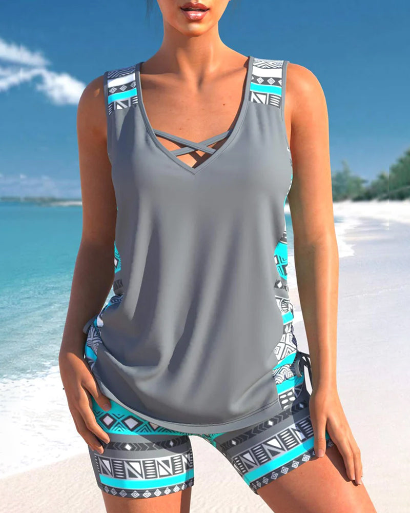 Noemi™ - Trendy Tankini Badeanzug