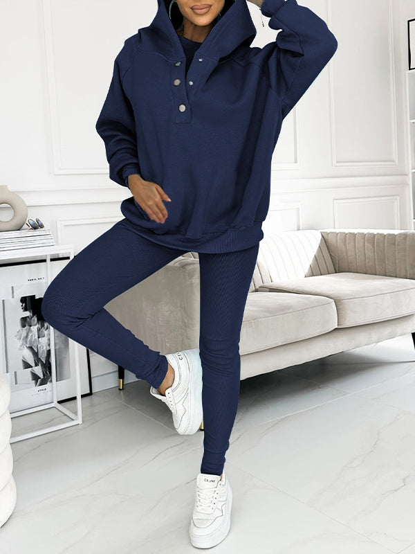 Scarlett™ – Lässiger und bequemer Sweatshirt-Anzug mit Kapuze