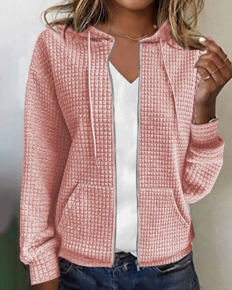 Priya™ Lässiger Cardigan mit Taschen