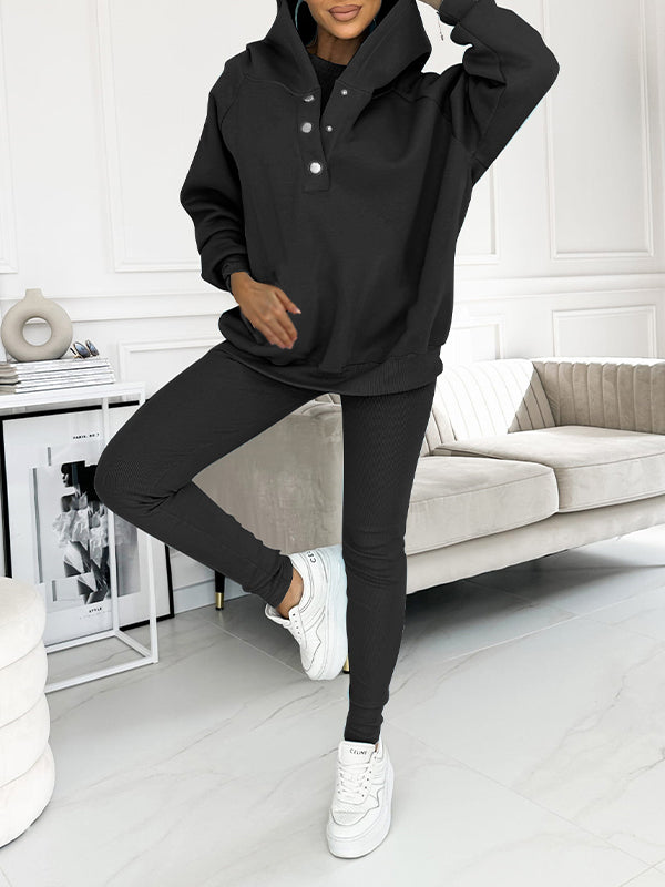 Scarlett™ – Lässiger und bequemer Sweatshirt-Anzug mit Kapuze