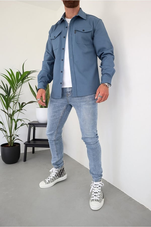 Ozuna™ - Hemdjacke mit Knöpfen