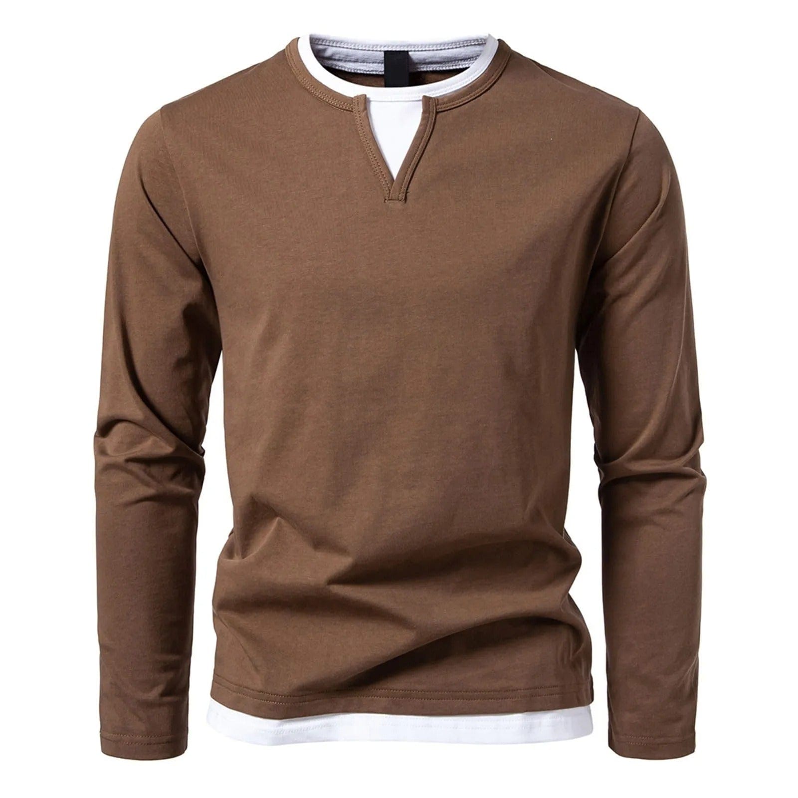 Hem Sworth™ - Kent Henley mit langen Ärmeln