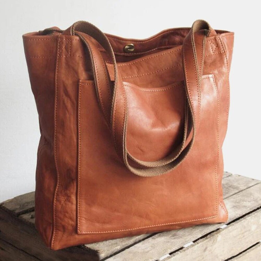 Silvia™ - Eleganter Shopper aus Leder