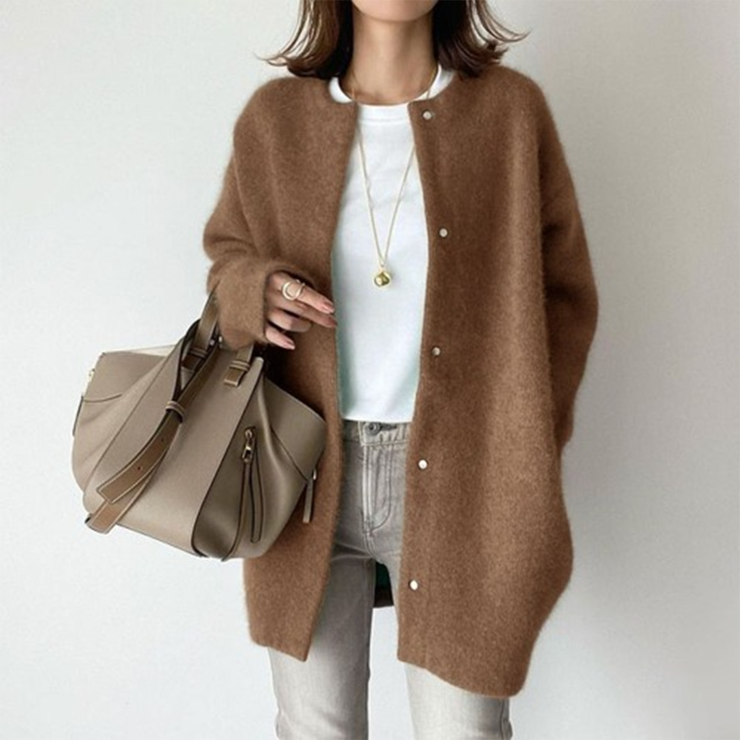 Sandrine™ – Strickjacke mit Natur und Weichheit