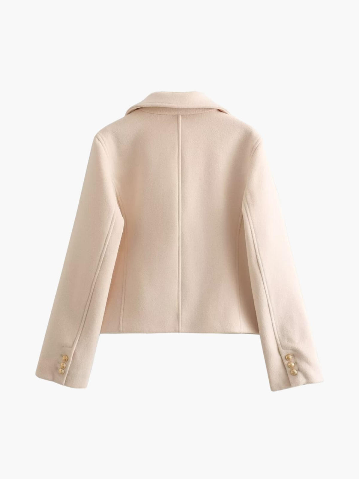 Zoe - Kurze Doppelreihige Jacke