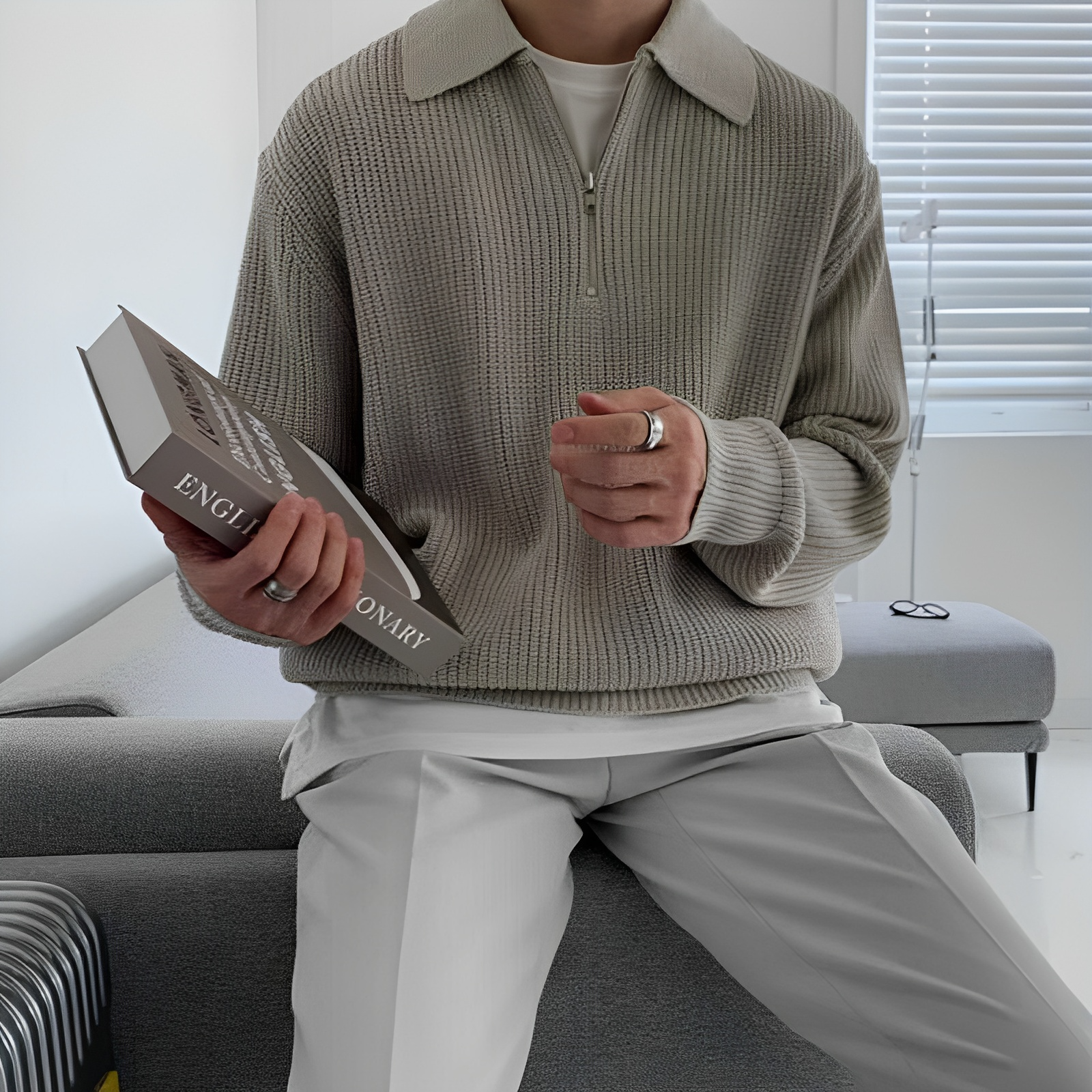 Tristan™ – Premium-Pullover-Poloshirt für Herren
