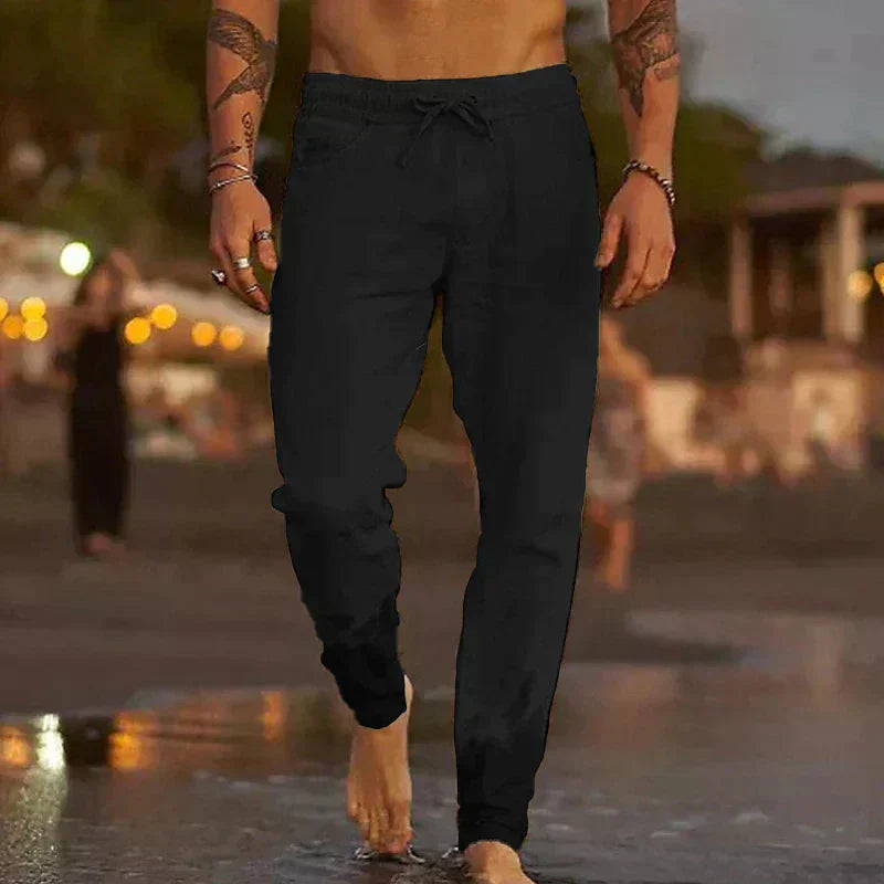 Jason™ – Lässige Leinenhose für Herren