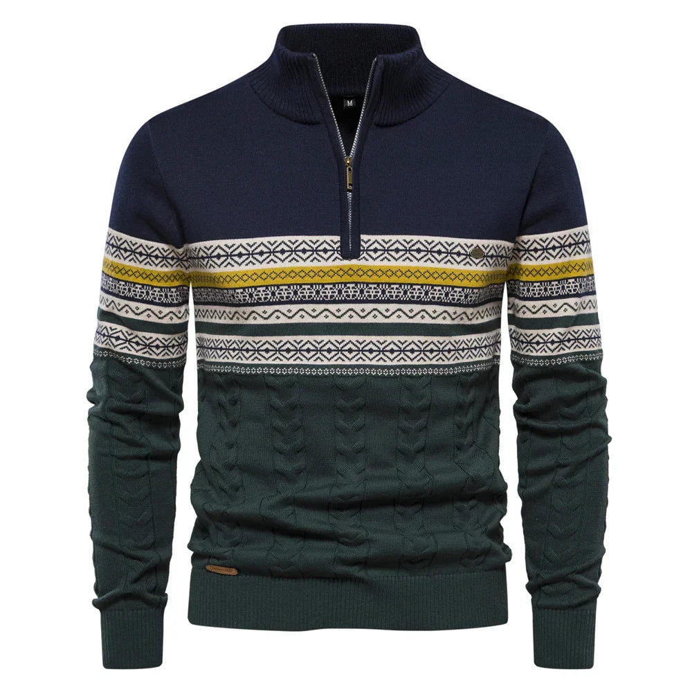 Bale™ – Lässiger Herrenpullover mit Ethno-Muster
