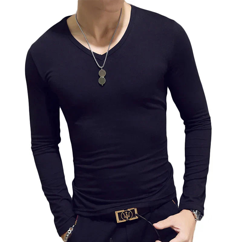 Clooney™ – Klassischer schmaler Rollkragenpullover