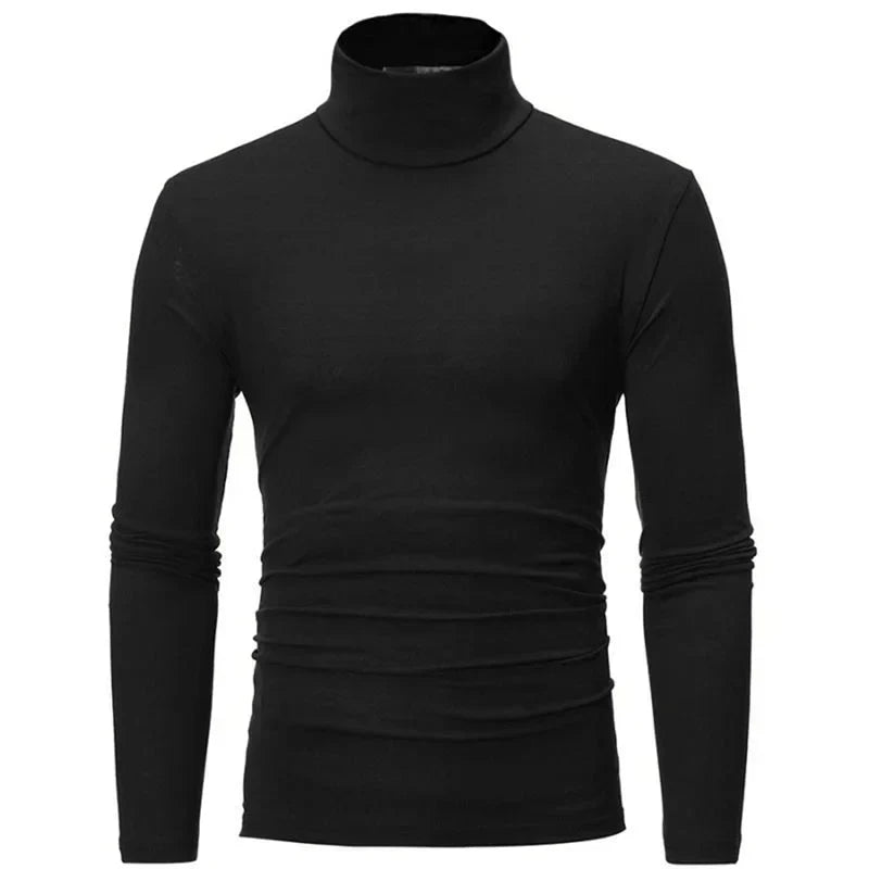 Clooney™ – Klassischer schmaler Rollkragenpullover