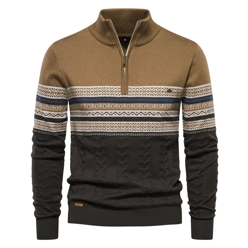 Bale™ – Lässiger Herrenpullover mit Ethno-Muster