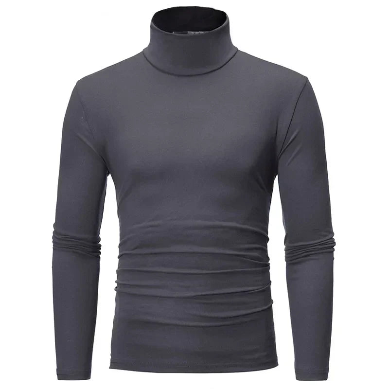 Clooney™ – Klassischer schmaler Rollkragenpullover
