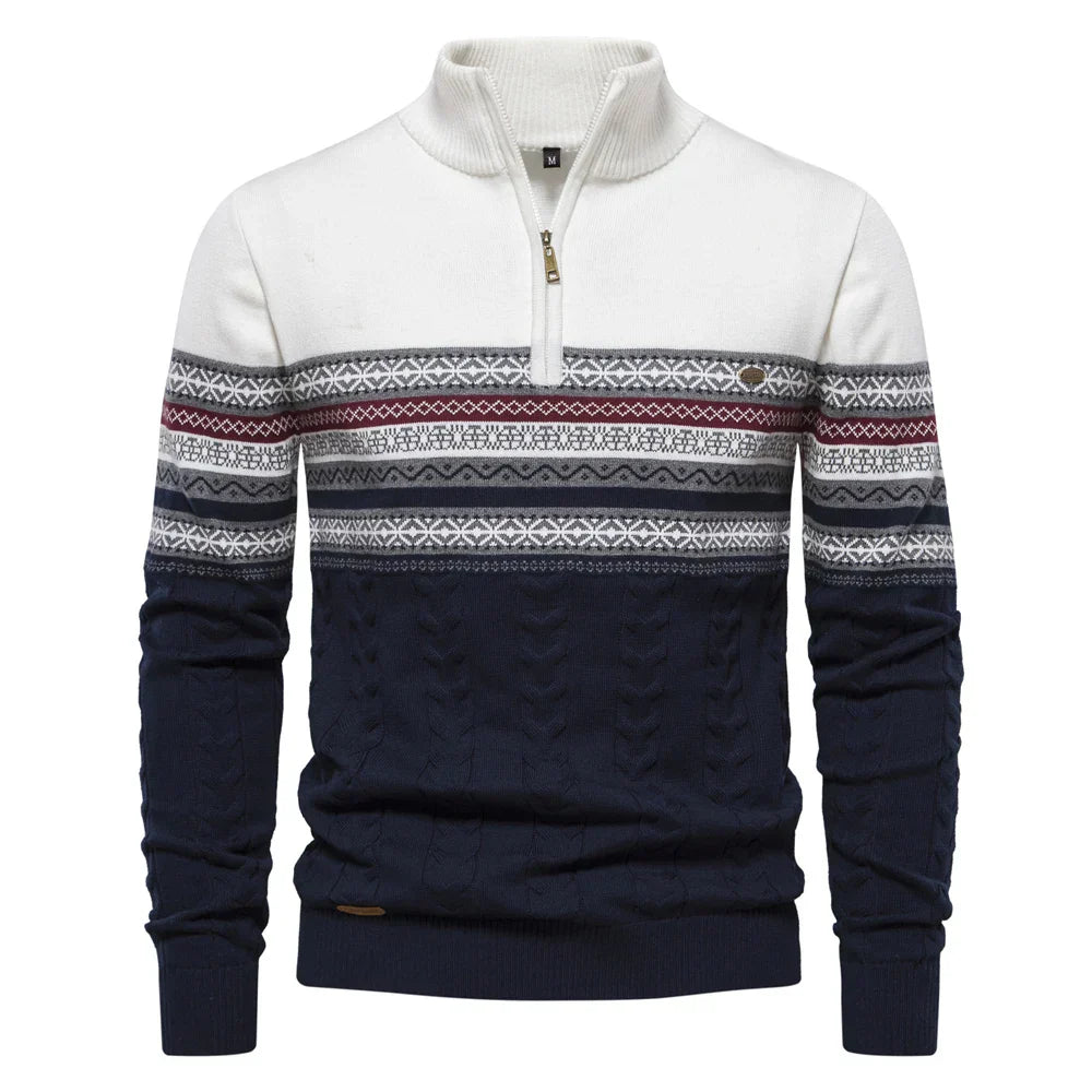 Bale™ – Lässiger Herrenpullover mit Ethno-Muster