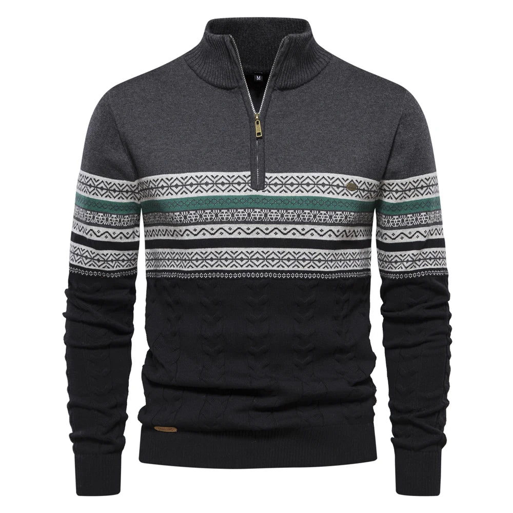 Bale™ – Lässiger Herrenpullover mit Ethno-Muster