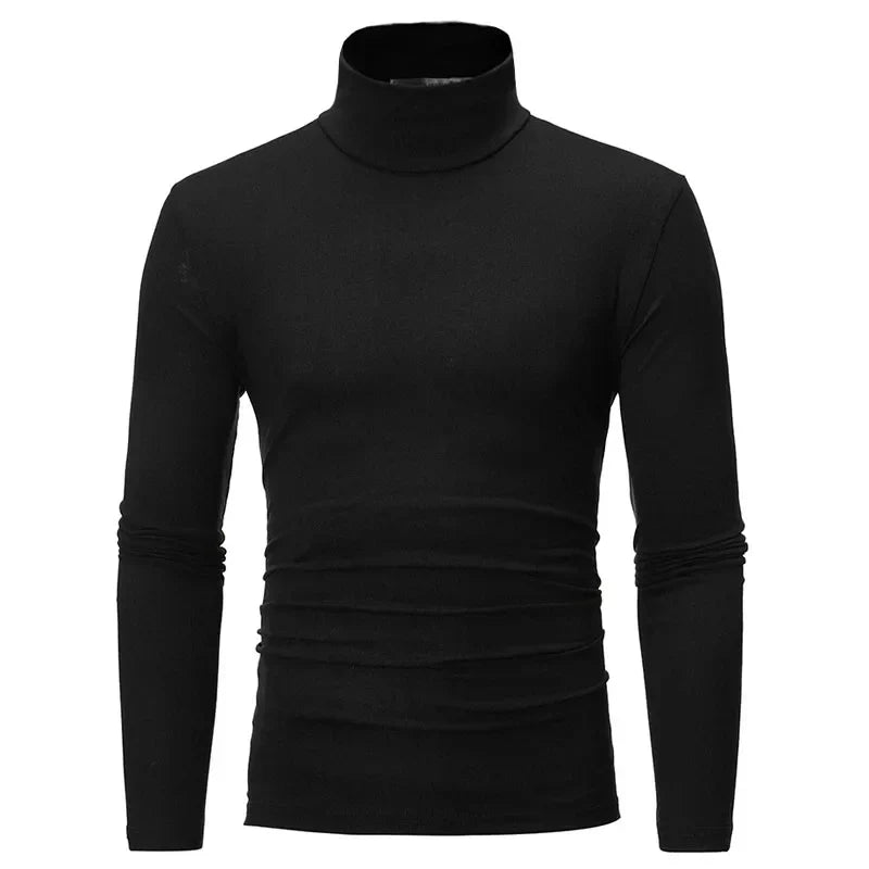 Clooney™ – Klassischer schmaler Rollkragenpullover