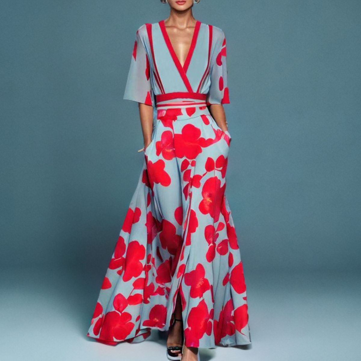 Alicia ™ - Elegantes Kleid mit Ärmeln