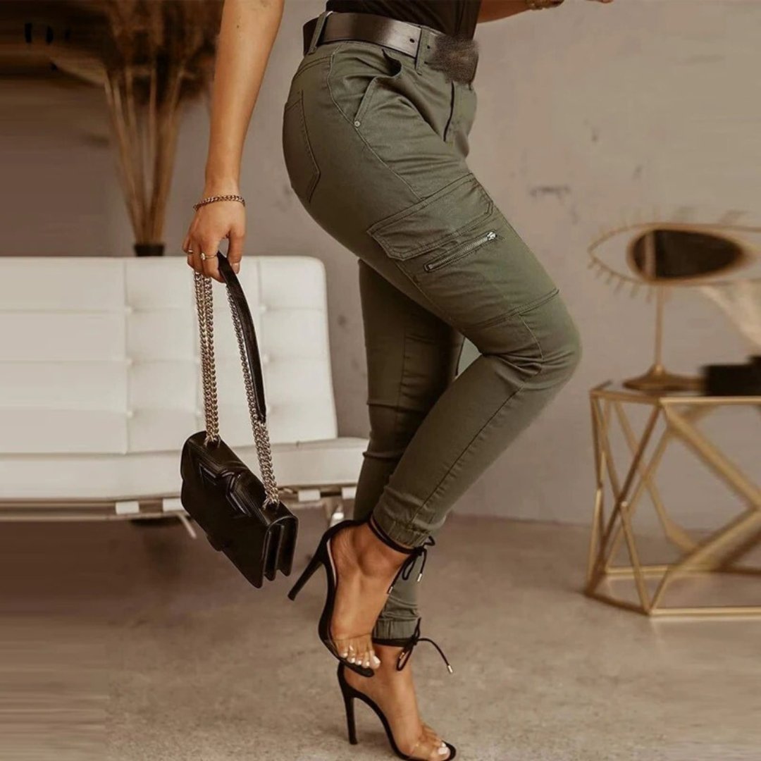 Zoe™ | Cargo-Jeans für Frauen