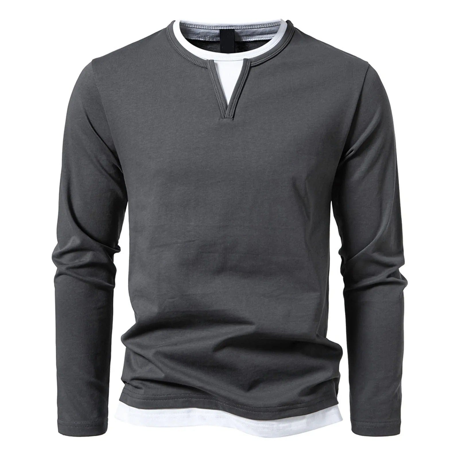 Hem Sworth™ - Kent Henley mit langen Ärmeln