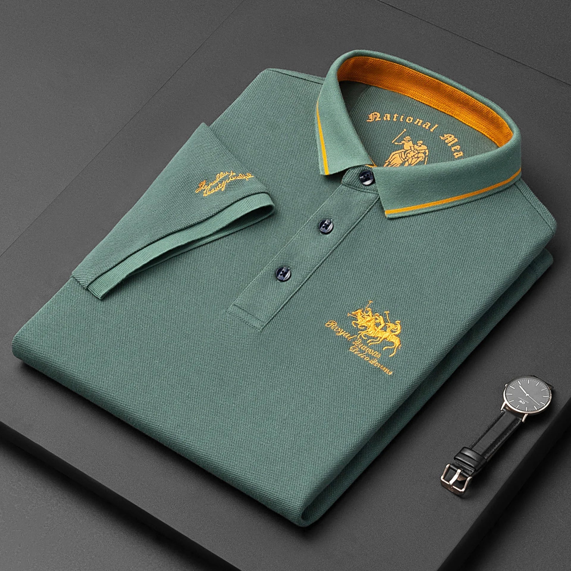 Santoni™ Elegantes Polo für Herren