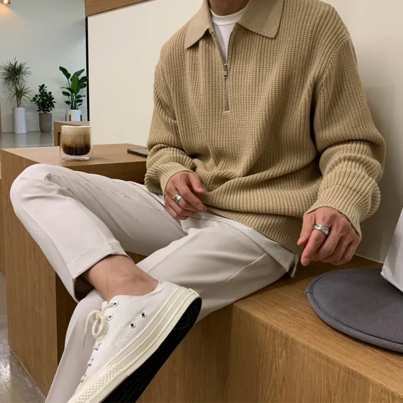Tristan™ – Premium-Pullover-Poloshirt für Herren