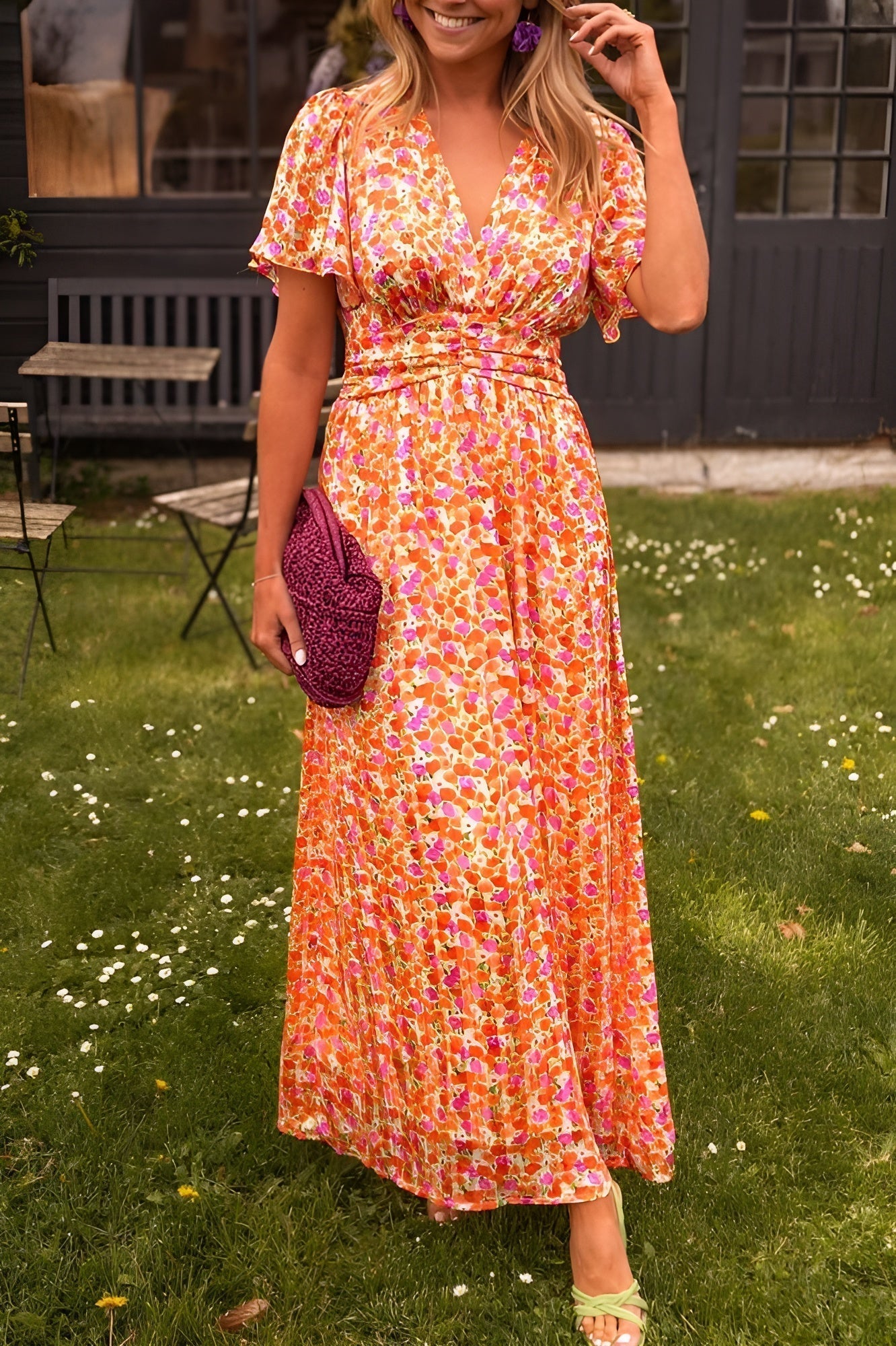 Nathalie™ - Buntes und luftiges Kleid