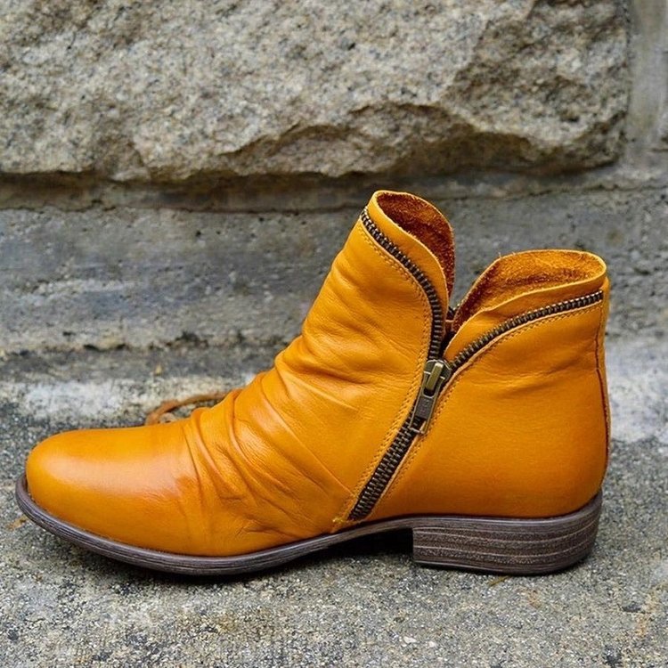 Victoria™ – Lederstiefel mit Reißverschluss