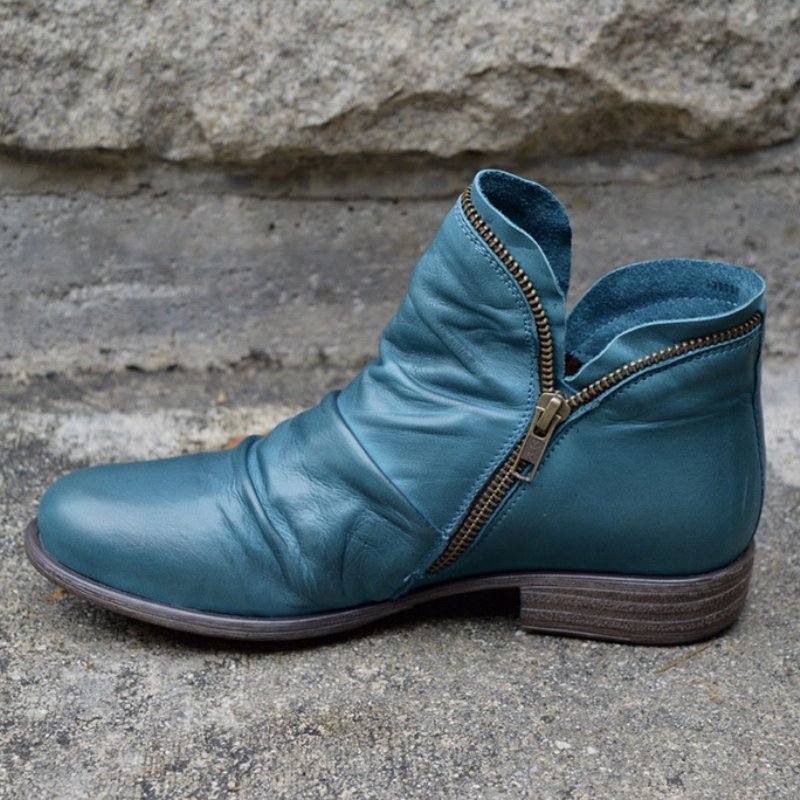 Victoria™ – Lederstiefel mit Reißverschluss