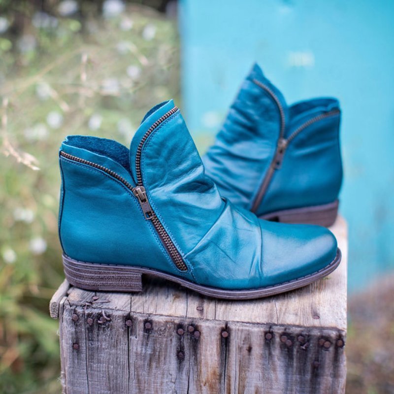Victoria™ – Lederstiefel mit Reißverschluss
