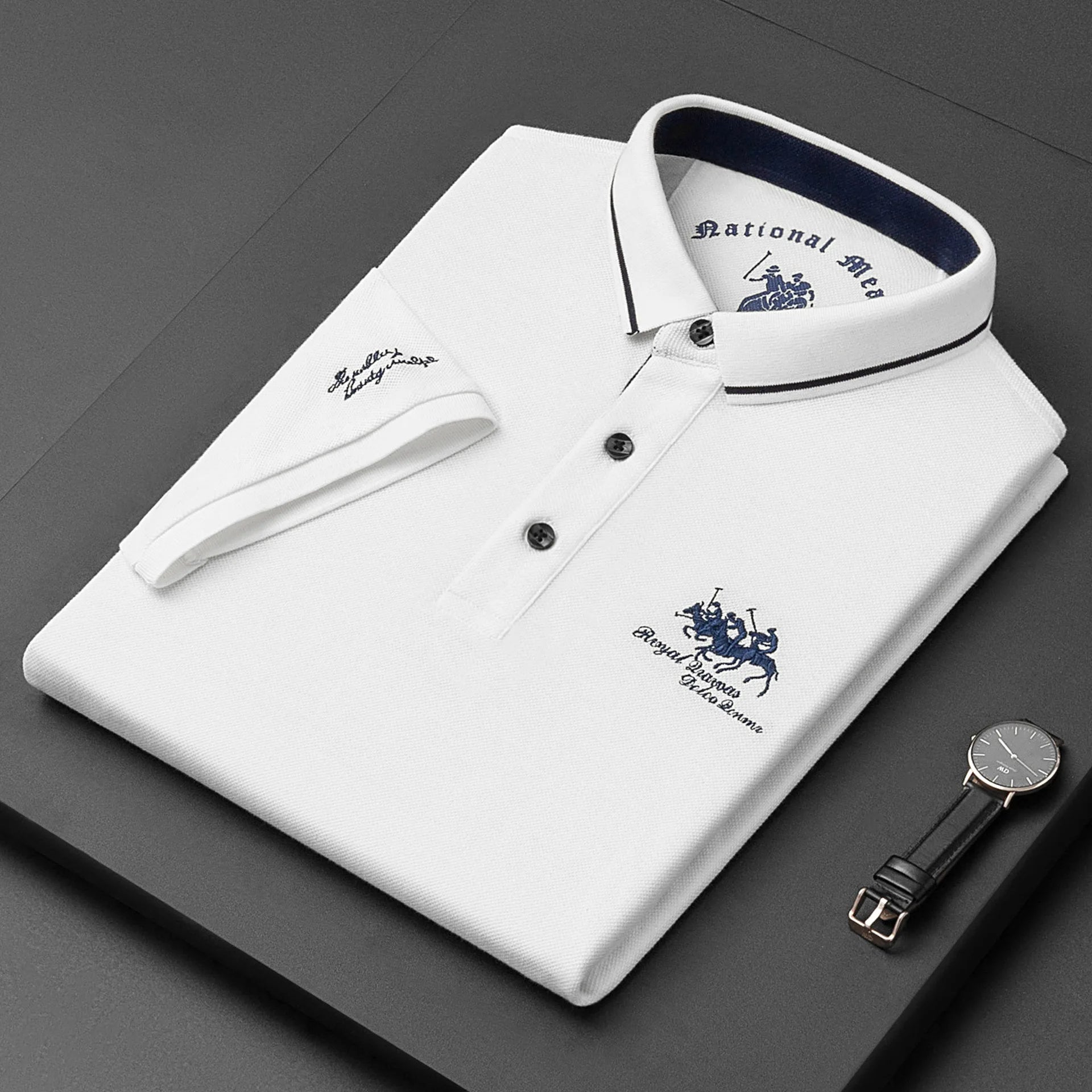 Santoni™ Elegantes Polo für Herren
