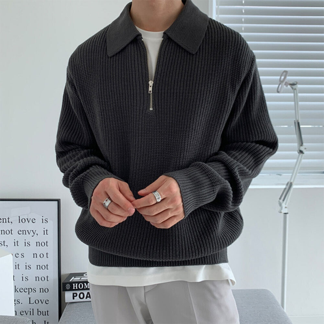 Tristan™ – Premium-Pullover-Poloshirt für Herren